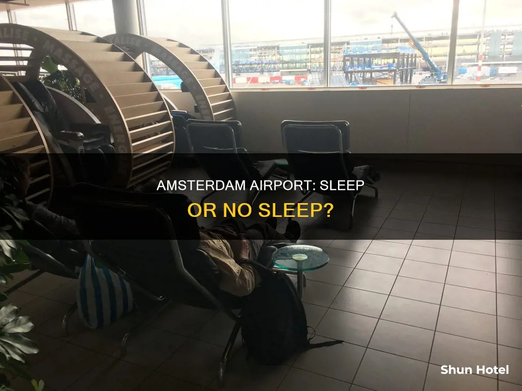 can we sleep in amsterdam airport
