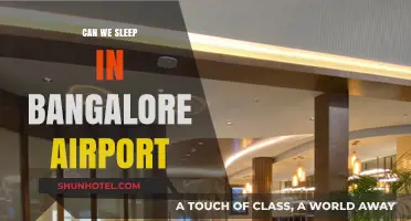 Bangalore Airport: A Place for Passengers to Sleep?