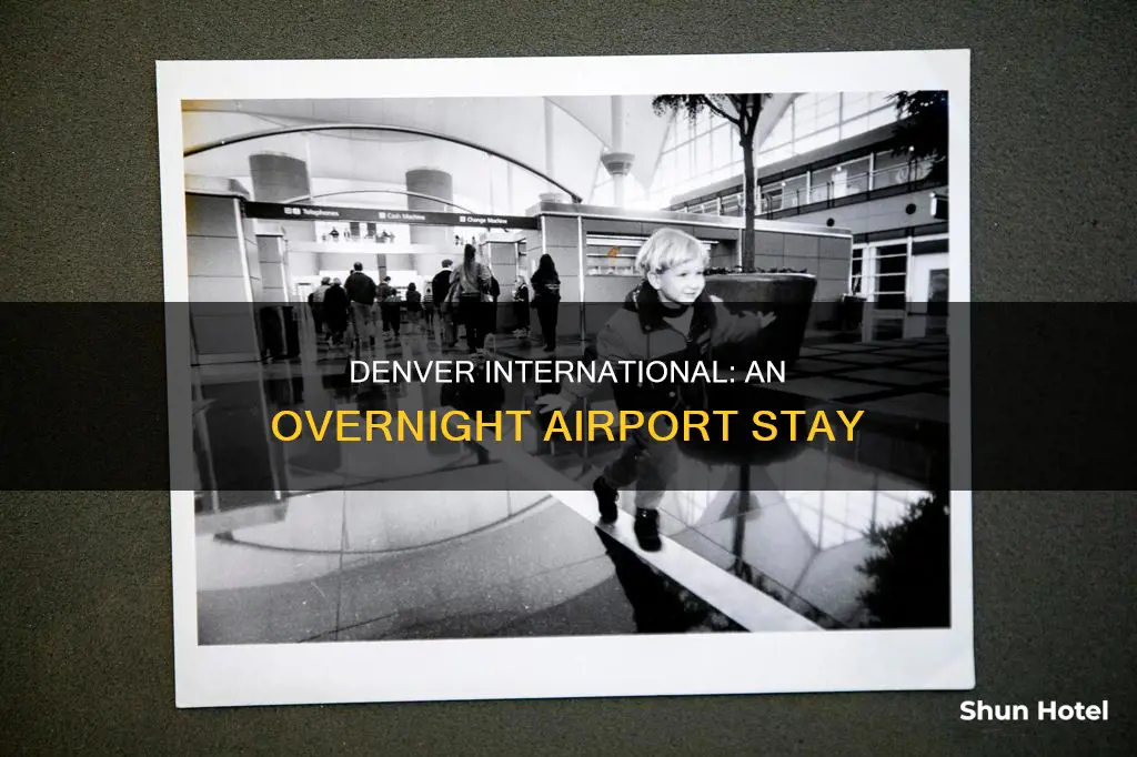can we spend a night at denver international airport