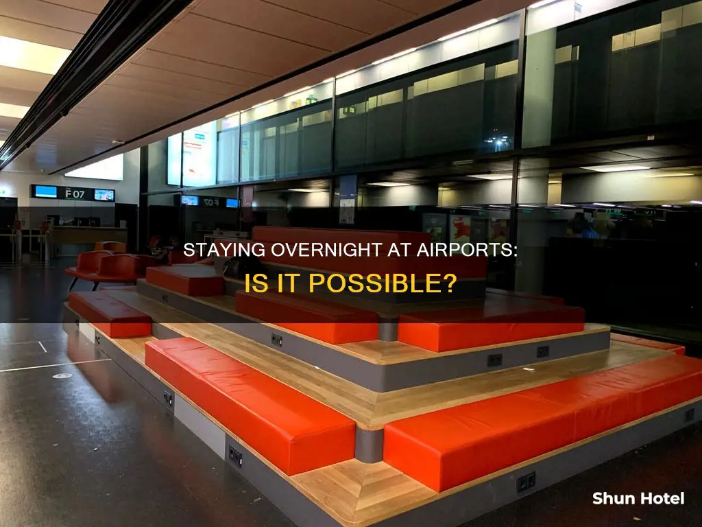 can we stay at airport overnight