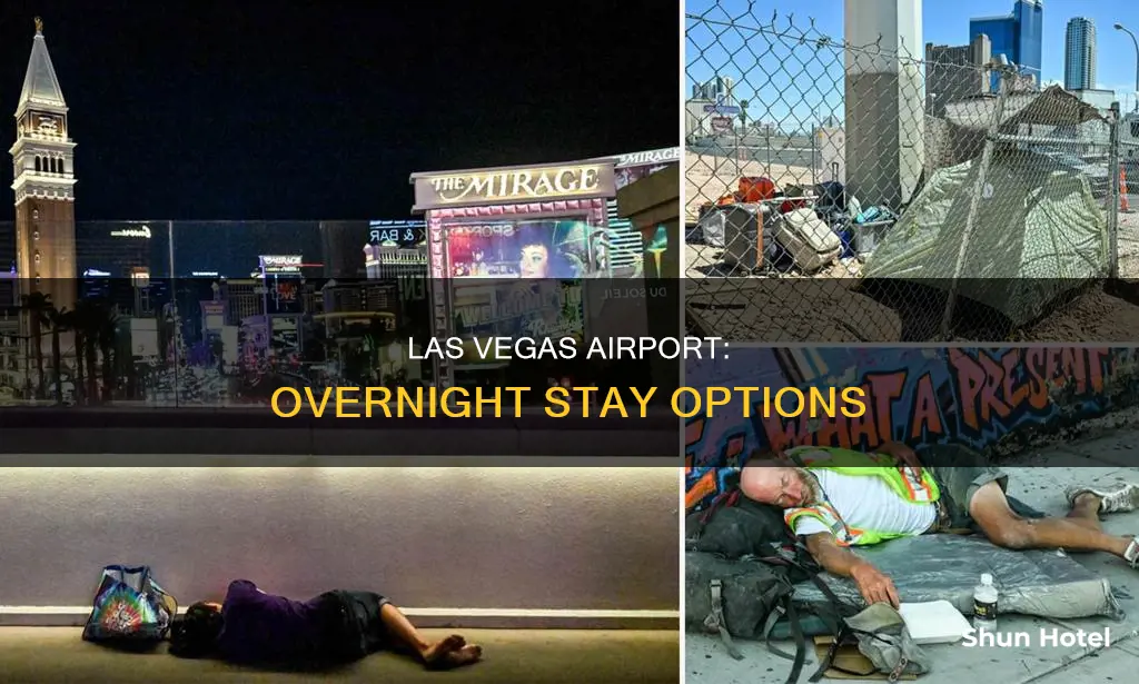 can we stay overnight at las vegas airport