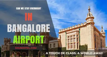 Staying Overnight at Bangalore Airport: Is it Possible?