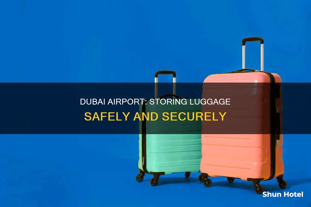 can we store luggage at dubai airport