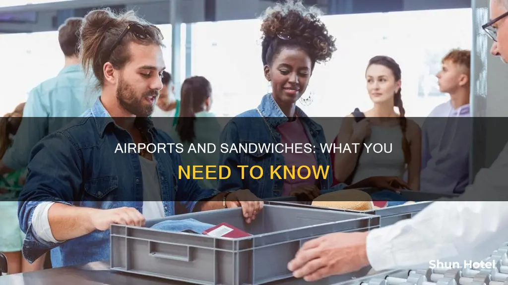 can we take sandwihes in airports