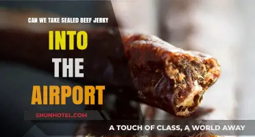 Beef Jerky: Airport Security Clearance?