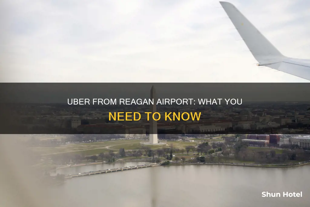 can we uber from ronald regan airport