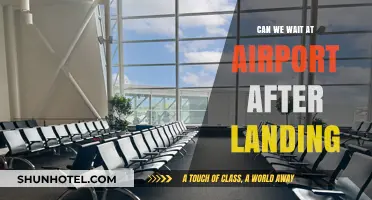 Exploring Post-Landing Airport Wait Times