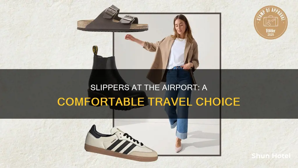 can wear slipper in airport