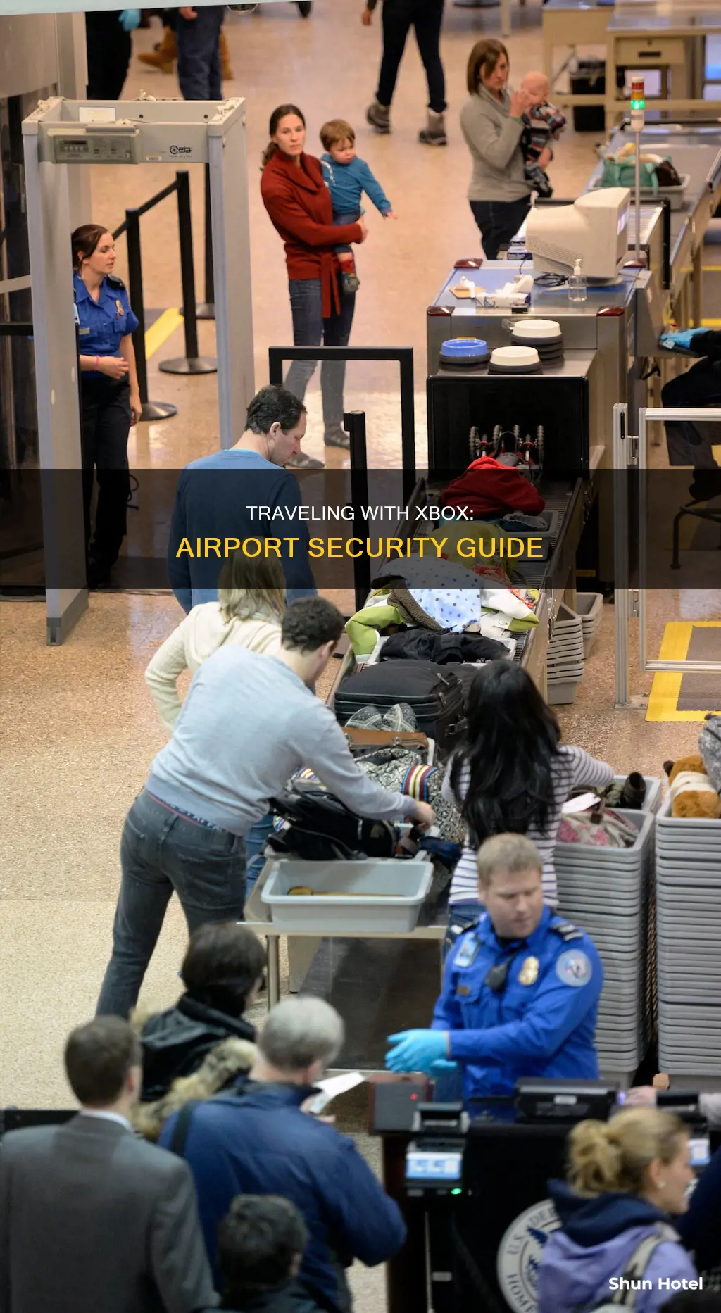 can xbox go through airport security