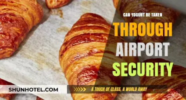 Airport Security and Yogurt: What You Need to Know