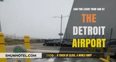 Parking at Detroit Airport: Can You Leave Your Car?