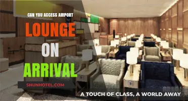 Airport Lounge Access: Can You Enter Upon Arrival?