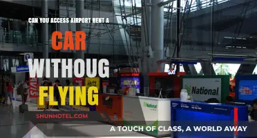 Renting a Car Without Flying: Is Airport Access Possible?