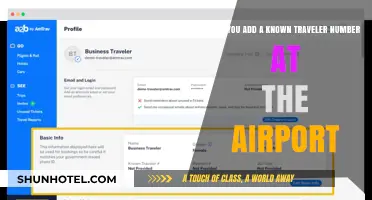 Traveler Number: Adding at the Airport