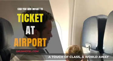 How to Add an Infant to Your Airline Ticket at the Airport