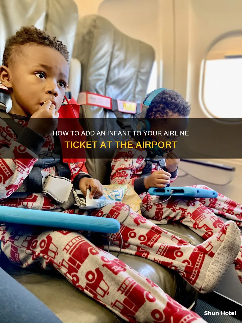 can you add infant to ticket at airport