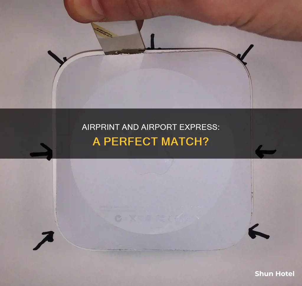 can you airprint with airport express