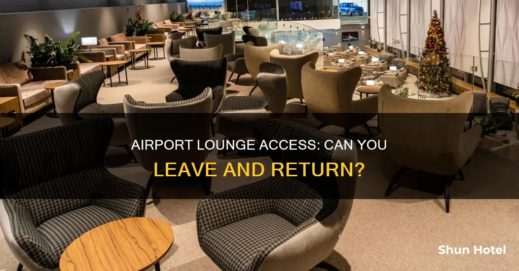 can you and come back of airport lounge