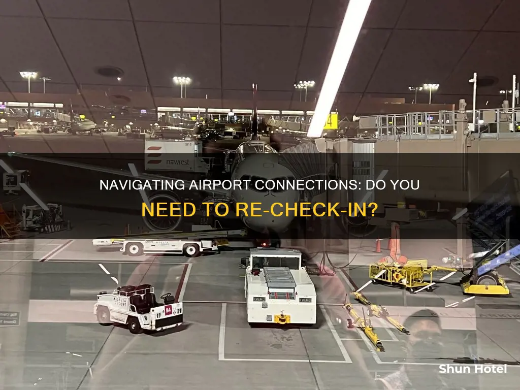 can you arrive at the airport of a connecting flight