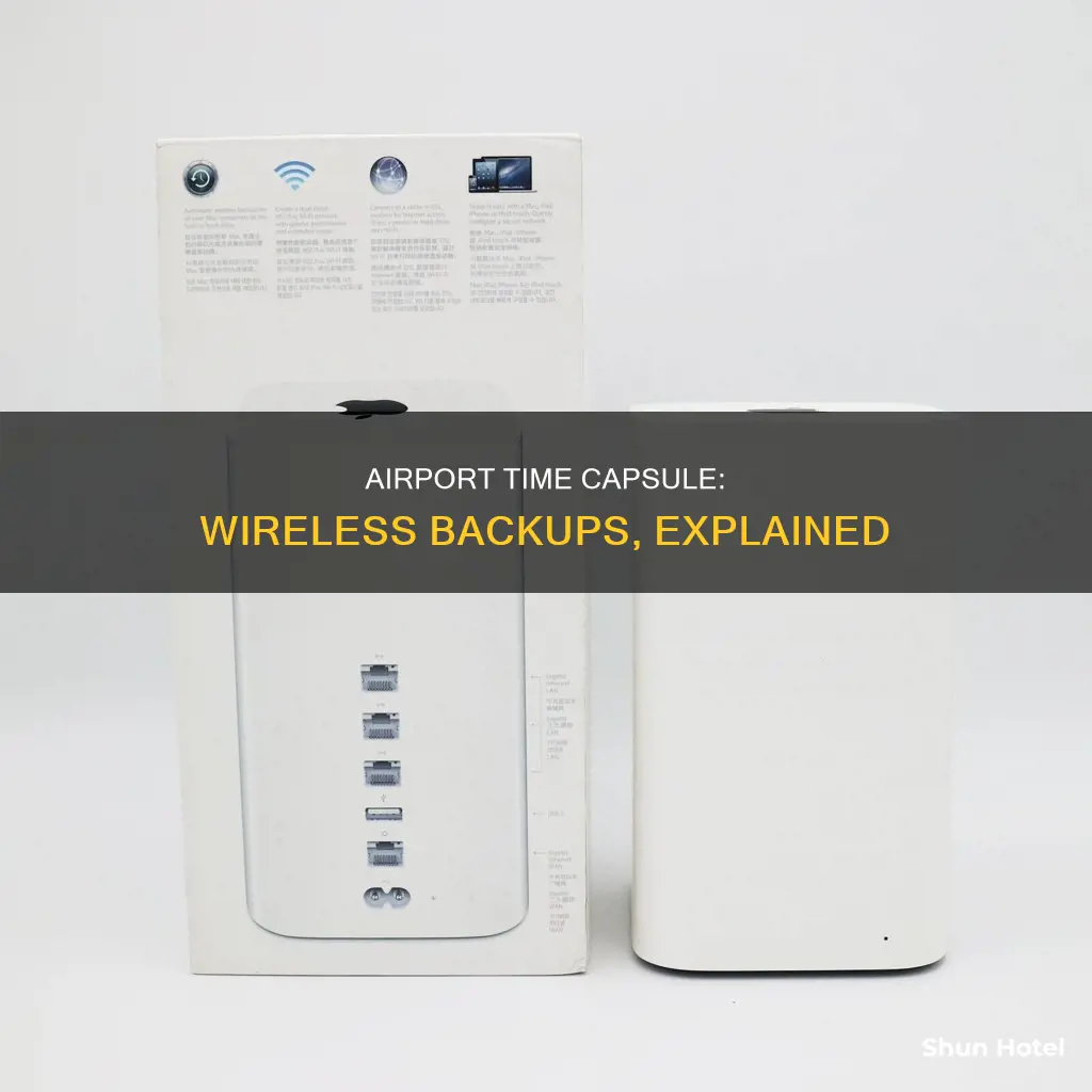 can you back up to airport time capusle wirelessly