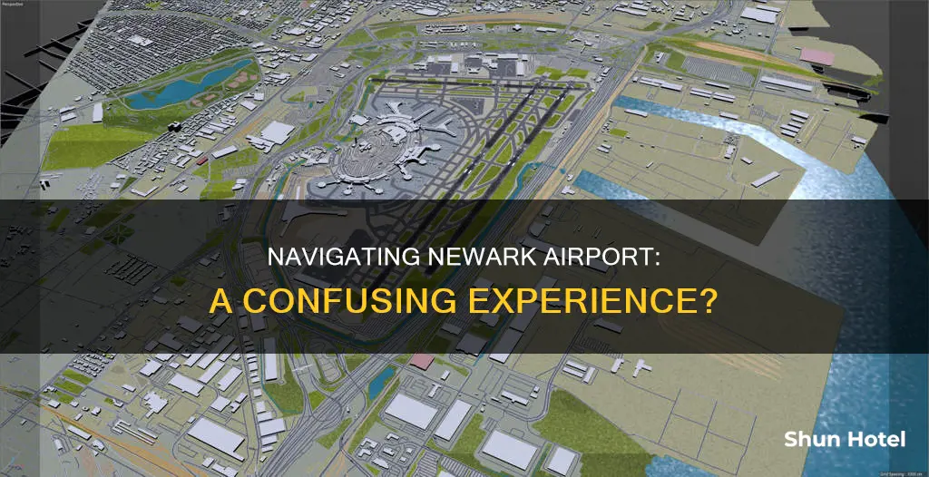 can you be lost in newark airport
