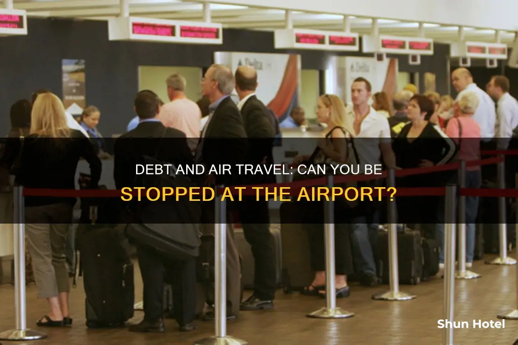 can you be stopped at airport for debt south africa