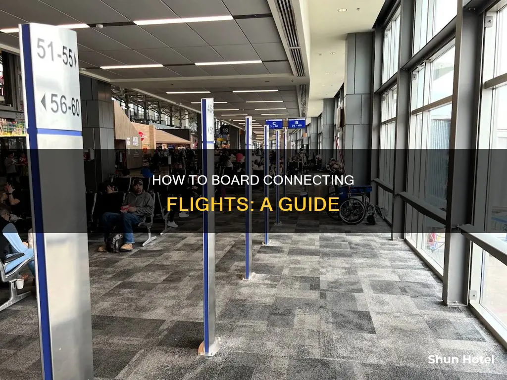 can you board your flight at the connecting airport