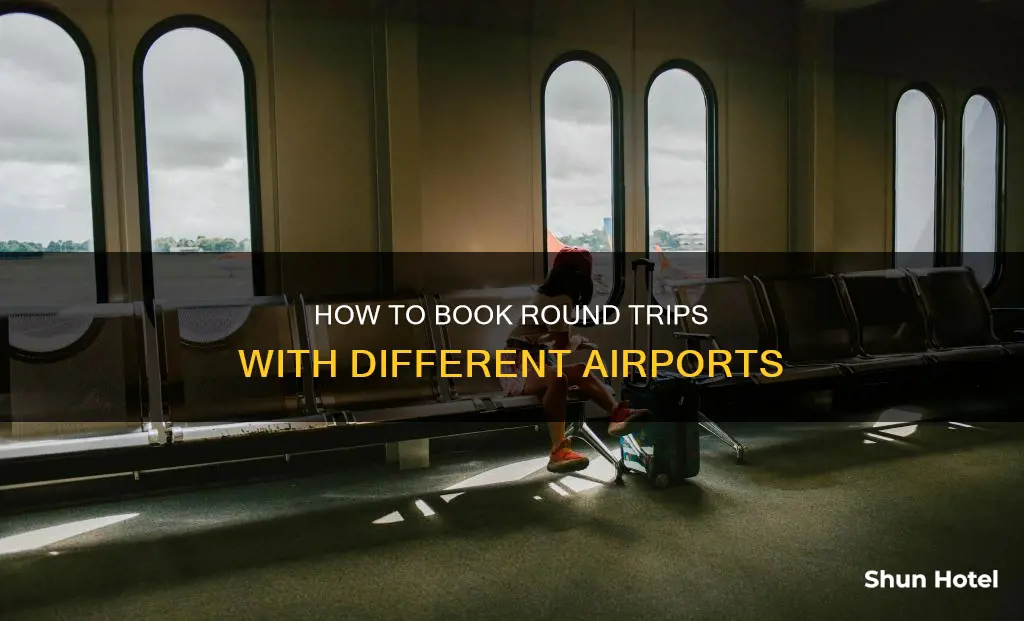 can you book a round trip flight from different airports
