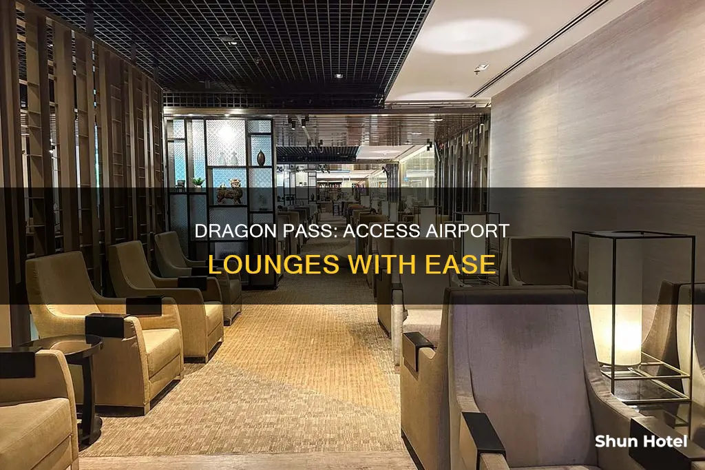 can you book airport lounge with dragon pass