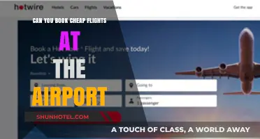 How to Book Cheap Flights at the Airport