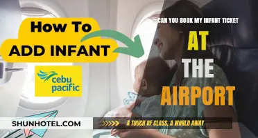 How to Book Infant Tickets at the Airport