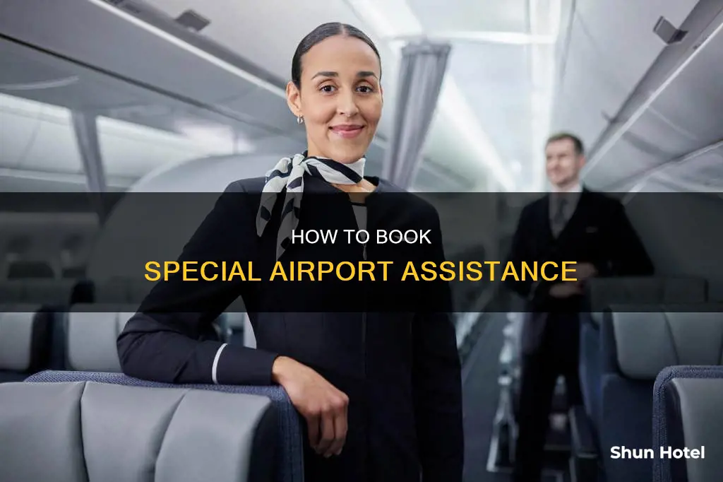 can you book special assistance at the airport