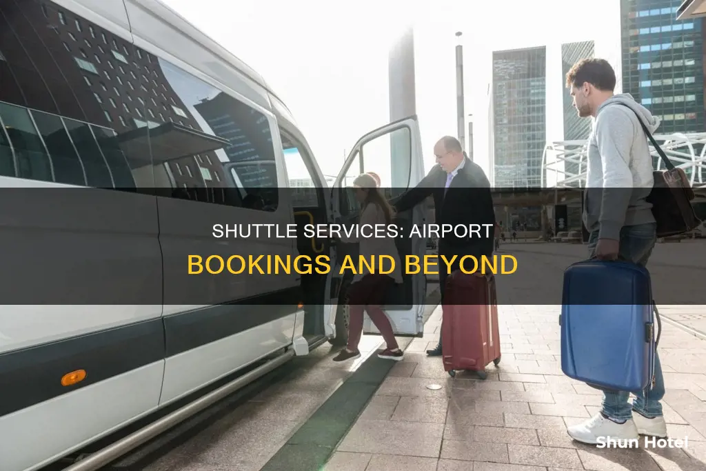 can you book super shuttle at the airport