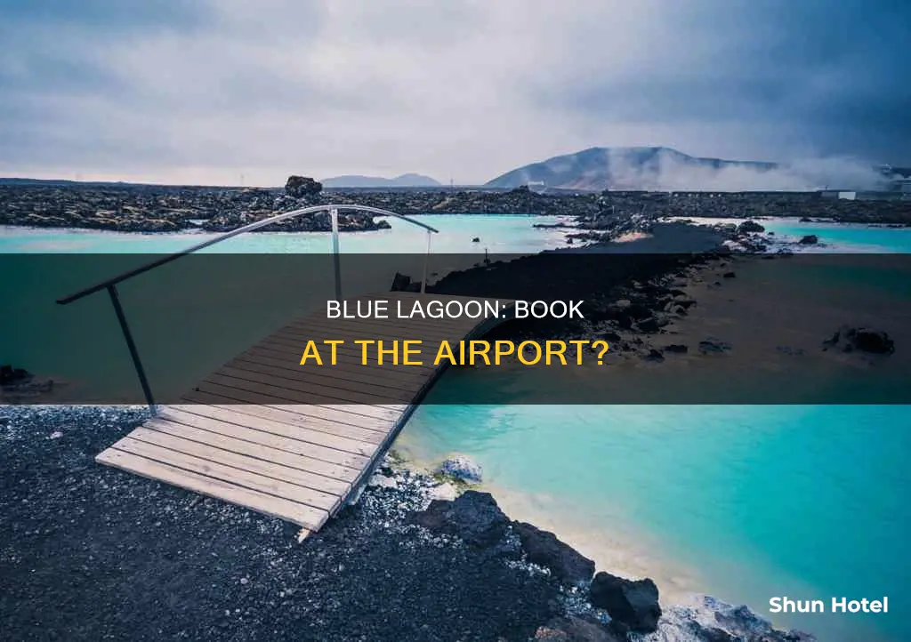 can you book your blue lagoon at the airport