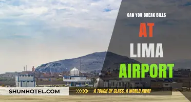 Lima Airport: Breaking Large Currency Notes