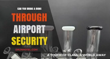 Traveling with a Bong: Airport Security and You