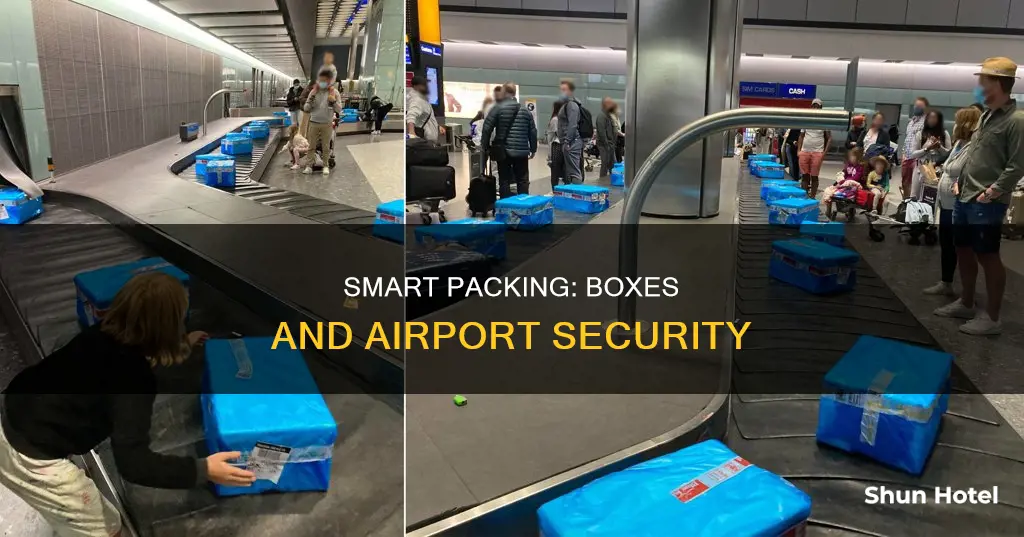 can you bring a box to the airport