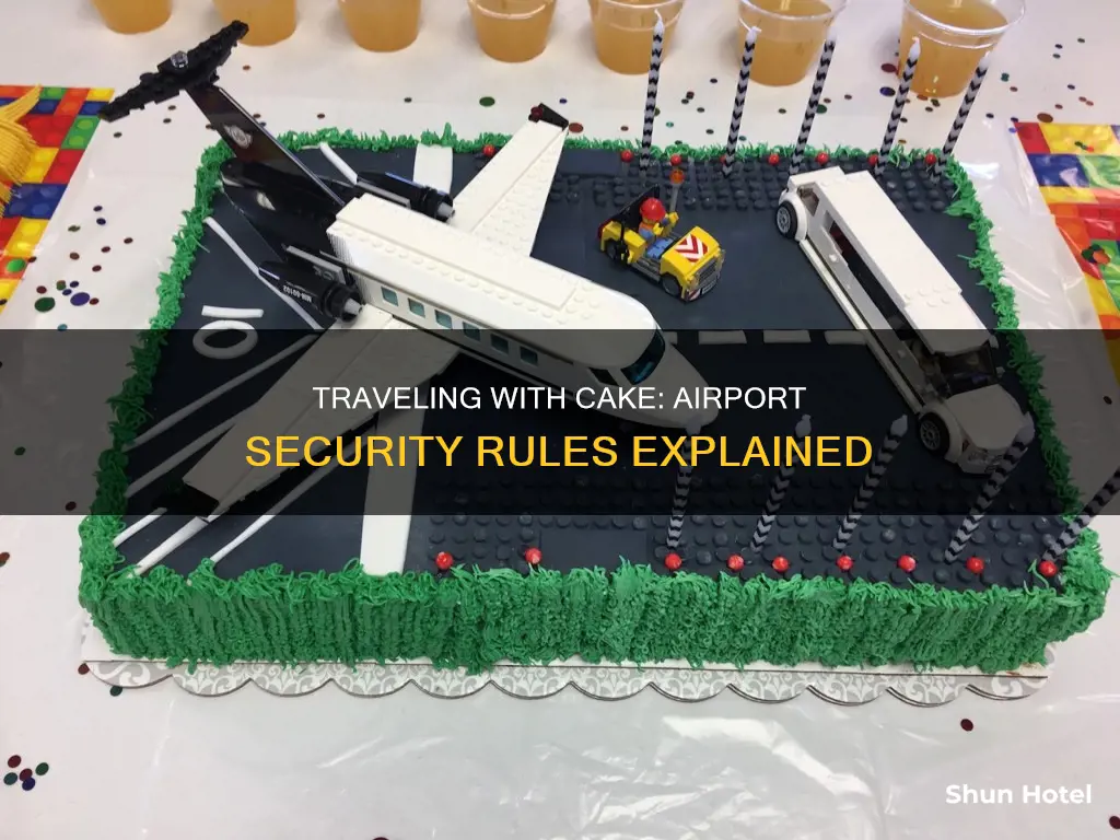 can you bring a cake through airport security