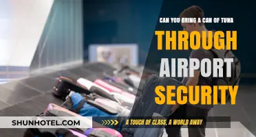 Airport Security: Tuna Cans Allowed?