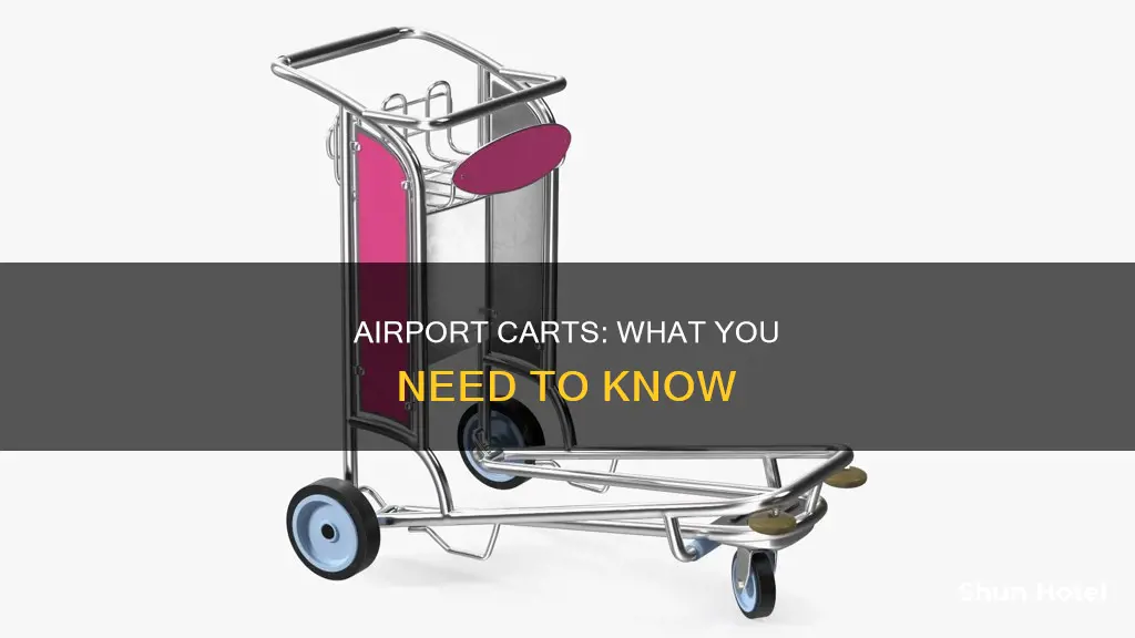 can you bring a cart through the airport