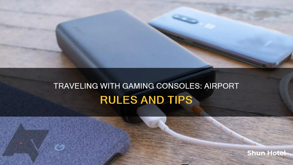 can you bring a console to the airport