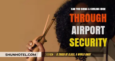 Curling Iron Travel: Airport Security Rules and Tips