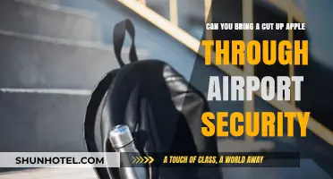 Airport Security: Bringing Cut Apples Allowed?