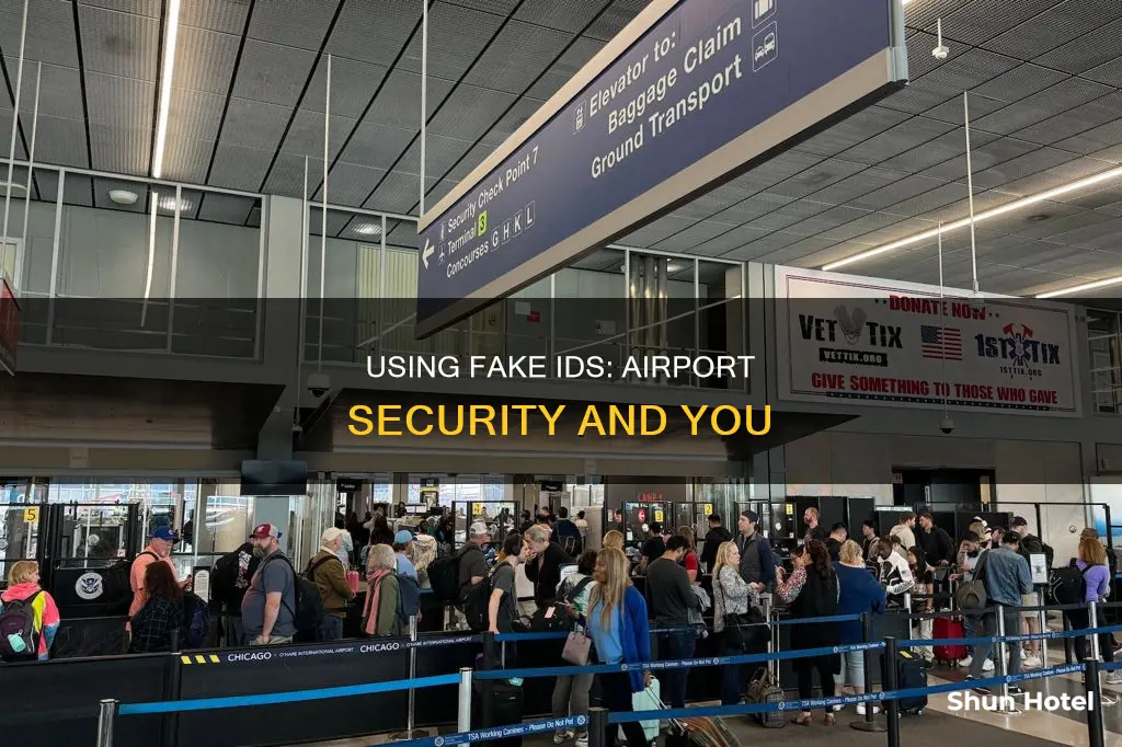 can you bring a fake id ot the airport