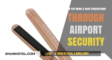 Traveling with a Hair Straightener: Airport Security Rules