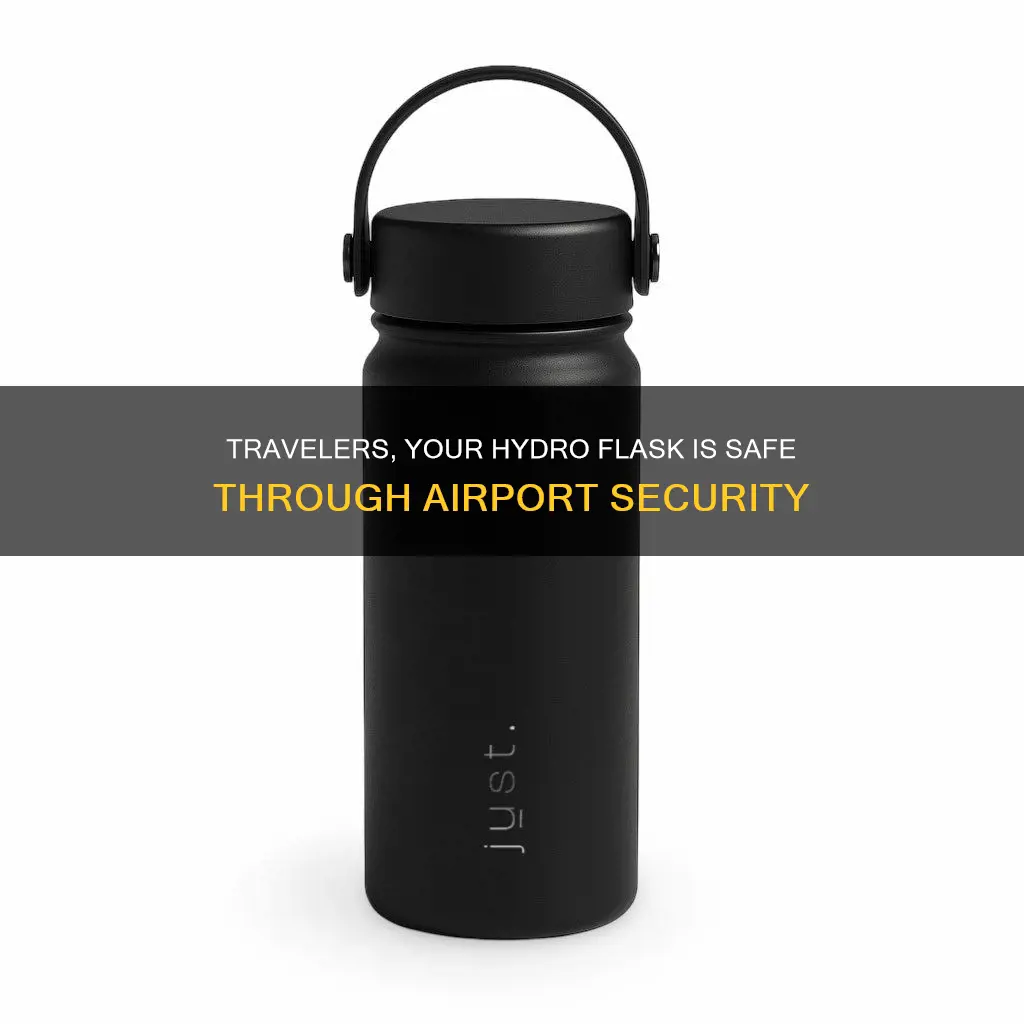 can you bring a hydro flask through airport security