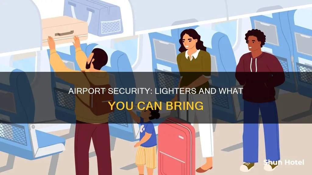 can you bring a lighter in the airport