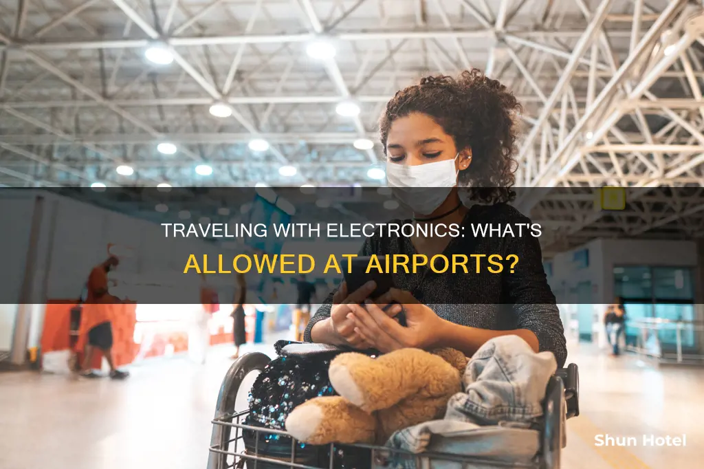 can you bring a lot of electronics to airport
