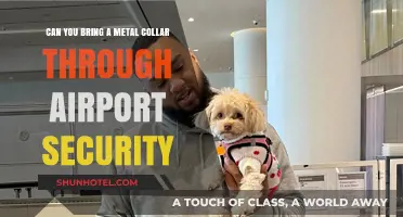 Airport Security: Metal Collars and What to Expect