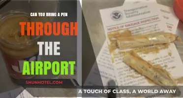 Airport Security: Pens Allowed or Confiscated?